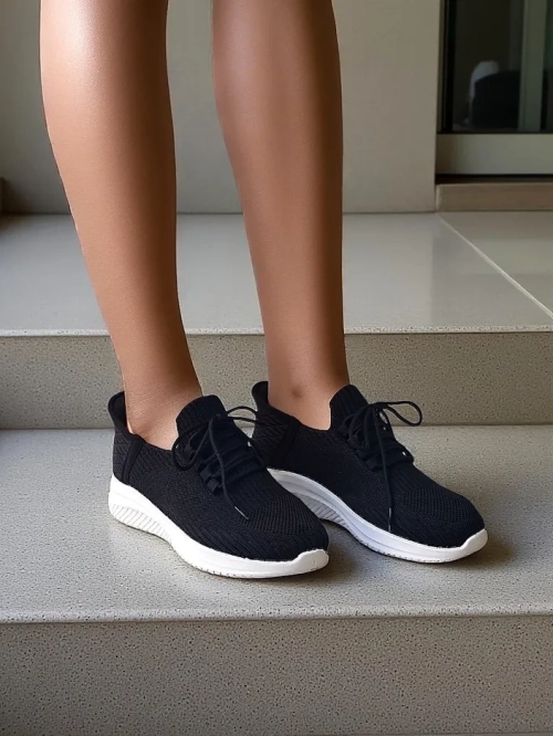 Royalfashion жіночі тканинні спортивні кросівки на платформі Errifas