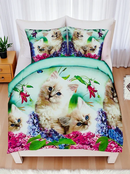 Royalfashion Gemusterte Bettwäsche 160x200 3-TEILIGES Set