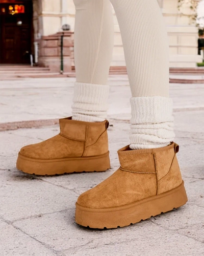 Royalfashion Kurze Damen-Schneestiefel à la Hawanni