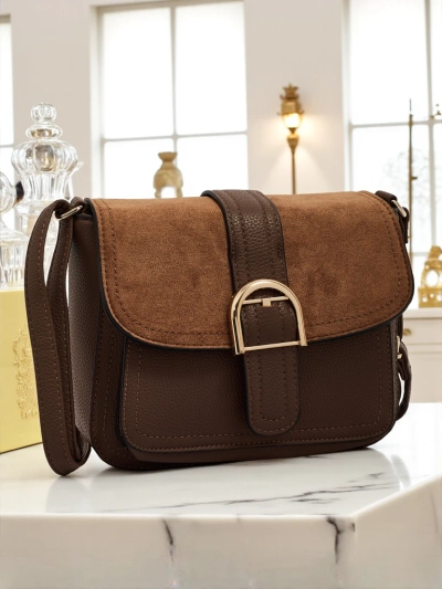 Kleine Damenhandtasche aus Öko-Leder Karelia