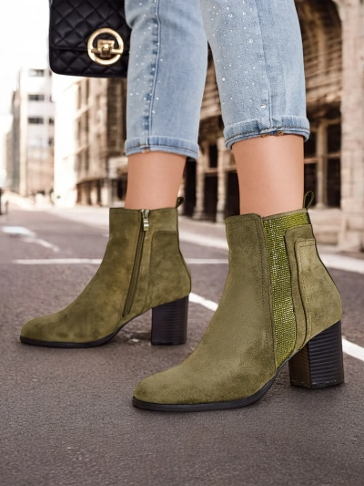 Damen-Stiefeletten mit hohem Absatz von Royalfashion Venotto
