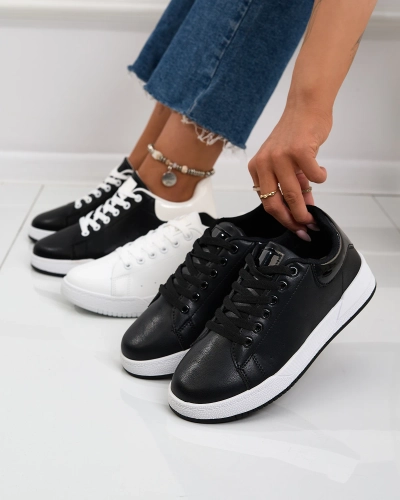 Royalfashion Schwarze klassische Sportschuhe Active Icons