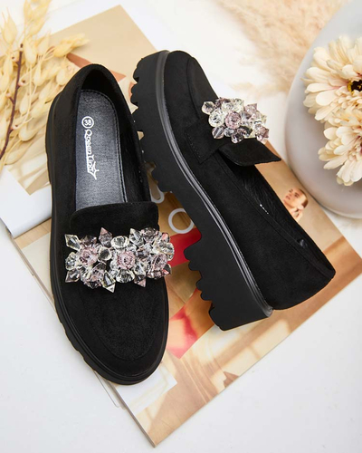 Royalfashion Damen Mokassins mit Ornament Leyla