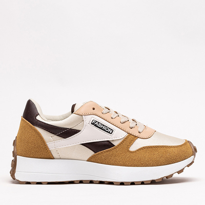 Tragen Sie braune Sportschuhe für Damen - Schuhe