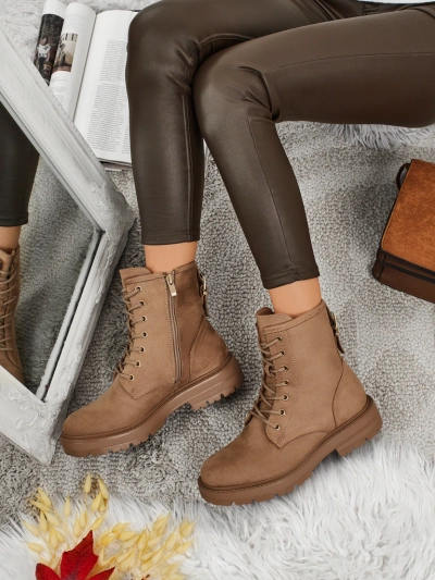 Damen Trapper Stiefeletten Thalira