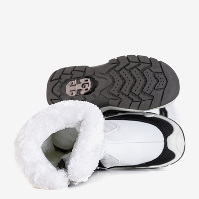 Білі дитячі дитячі чоботи Іани - Взуття