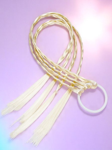 Royalfashion Clip-in Zöpfe mit Gummi