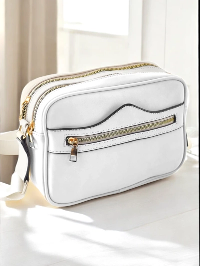Royalfashion Kleine Handtasche für Damen aus mattem Eco-Leder