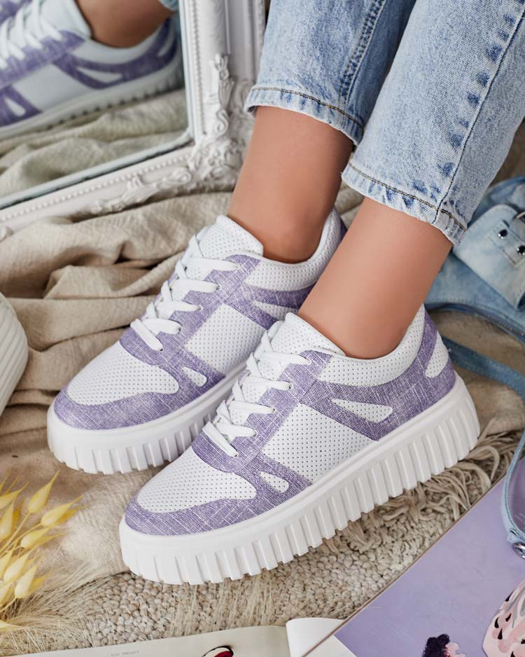 Royalfashion Damen Sportliche Sneaker Segense