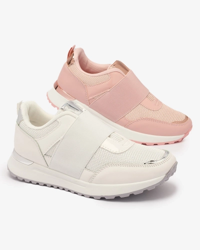 Damen-Slipper in Weiß Wecale- Footwear