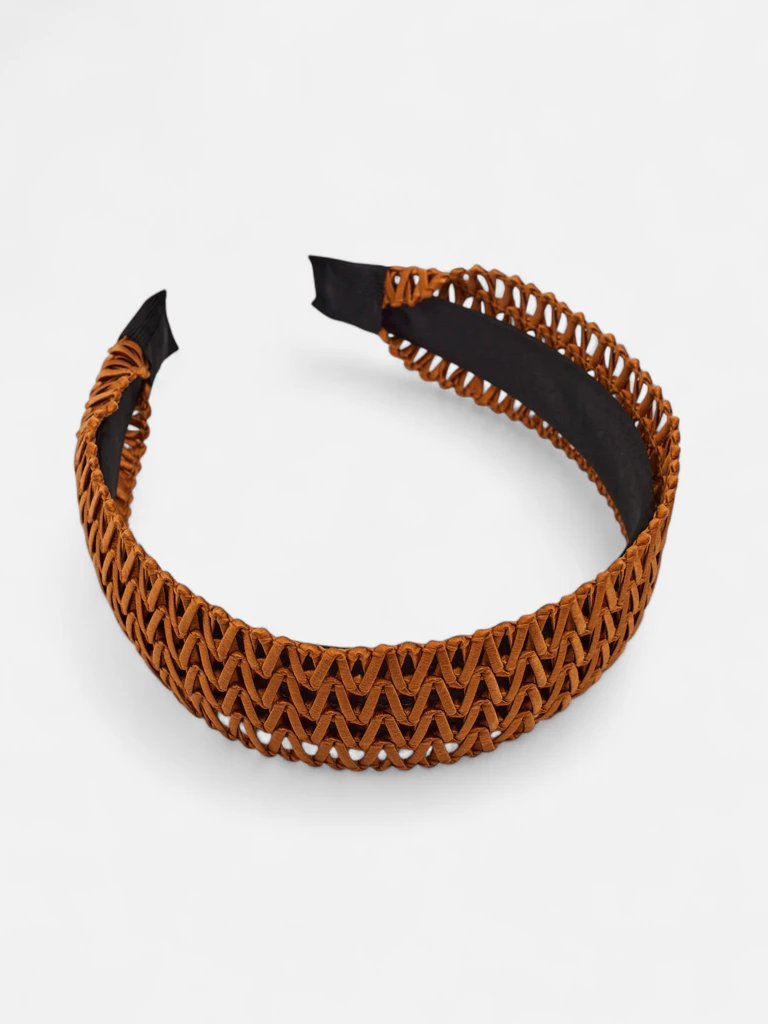 Royalfashion Damen-Stirnband mit durchbrochenem Flechtmuster