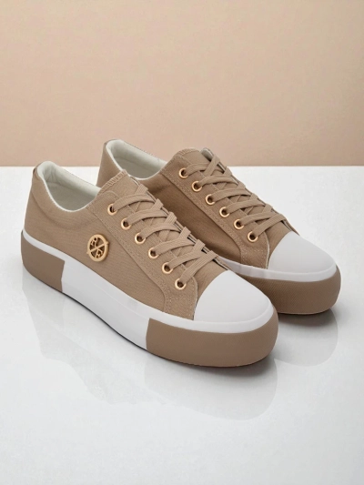 Бежеві жіночі Aurelio Canvas Sneakers