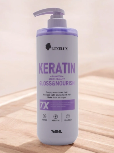 Luxelux Keratin Haar Shampoo 760 ml