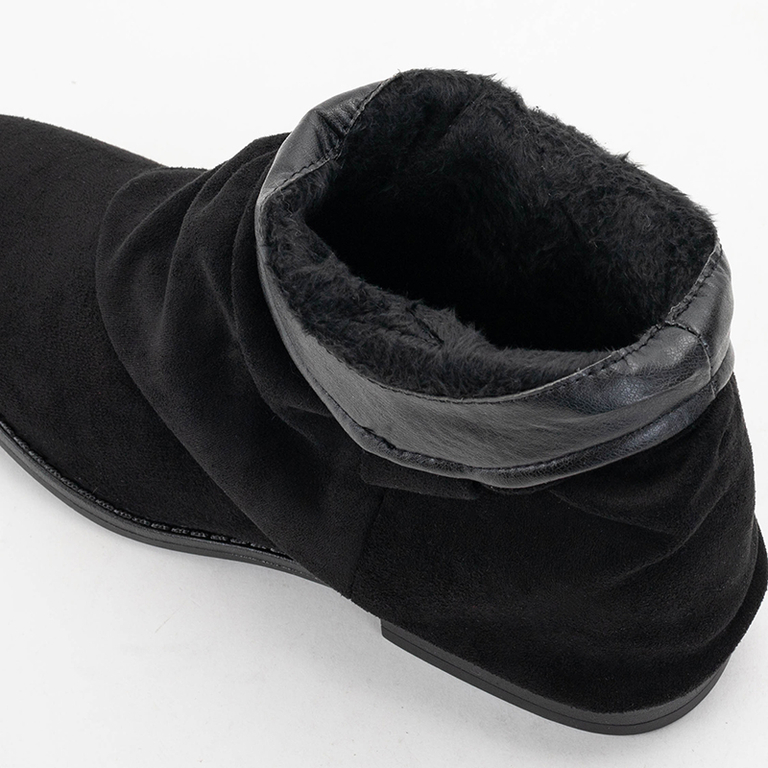 Schwarze Damen-Slipper à la Cowboystiefel Tolli - Schuhe