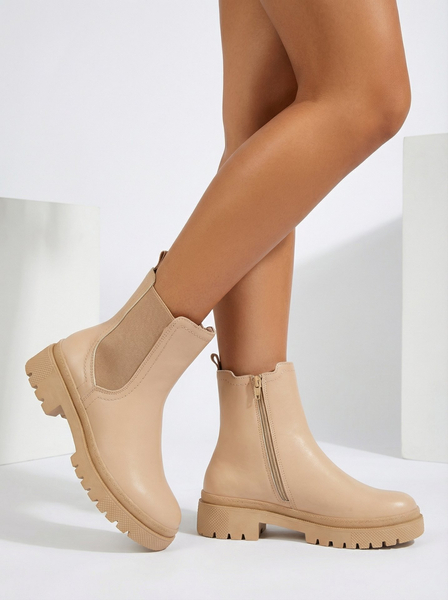 Royalfashion Damen eko Leder Dovivas Stiefel