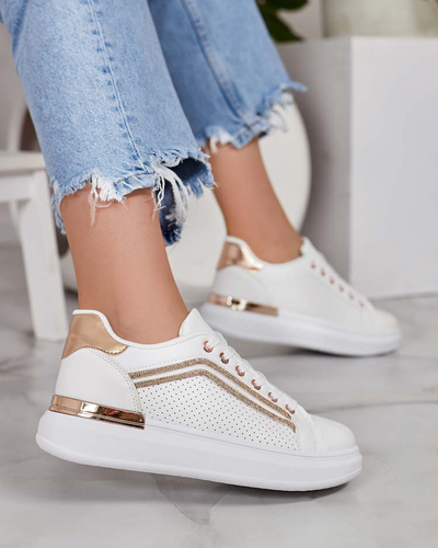 Royalfashion Жіночі ажурні спортивні кросівки Ruxan