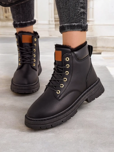 Royalfashion Damen isolierte Trapery-Stiefel Radoras