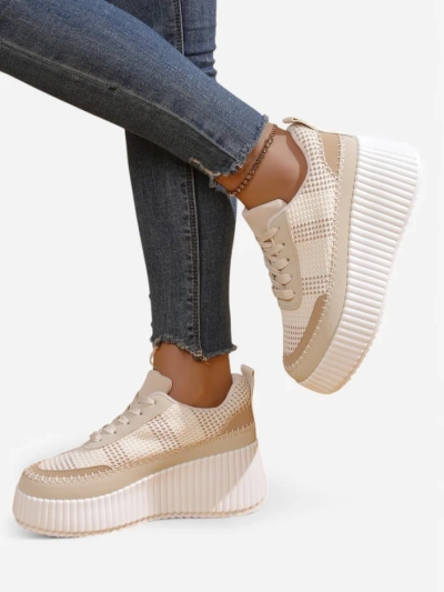 Royalfashion Damen Plateau-Sneaker Siserra