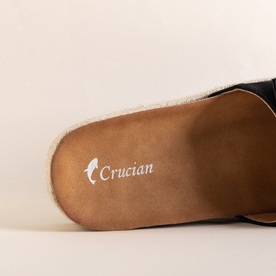 Schwarze Damen-Plateau-Sandalen Kalisa - Footwear