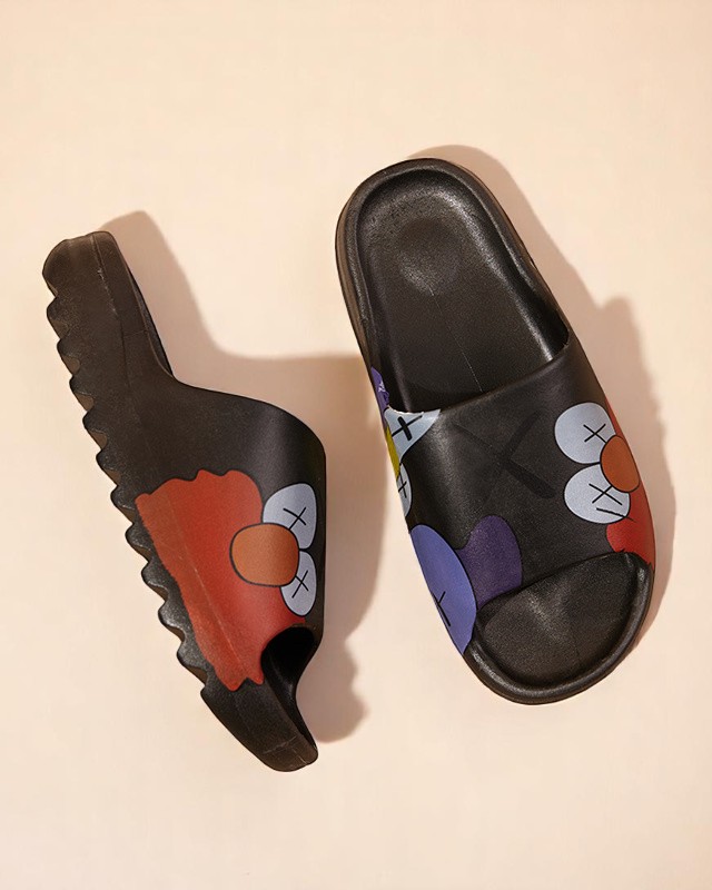 Damen Sandalen Aurora Schwarz Gummi Stilvoll für den Sommer