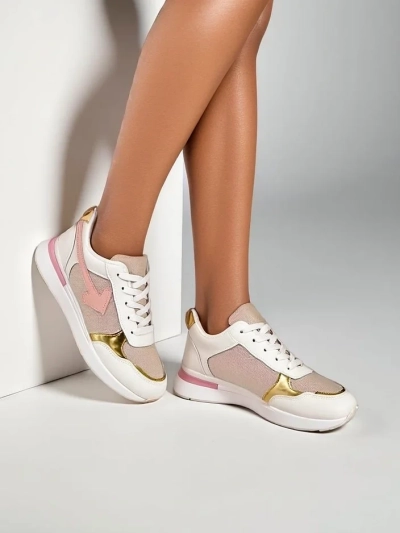 Royalfashion Damensneaker im sportlichen Stil mit Glitzer Berilane