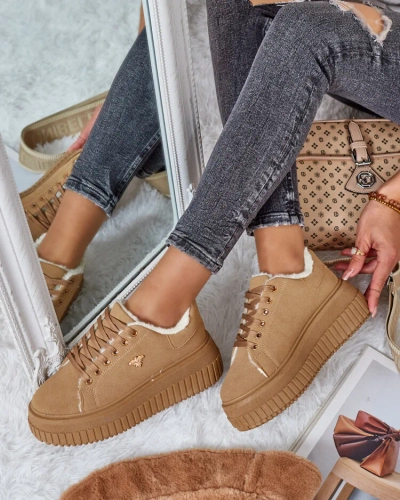 Royalfashion Утеплені жіночі кросівки з хутром Noxu