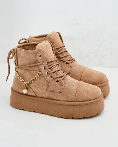 Royalfashion Damen Schnürstiefel Woruces