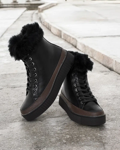 Royalfashion Hohe Damenstiefel Rogeri