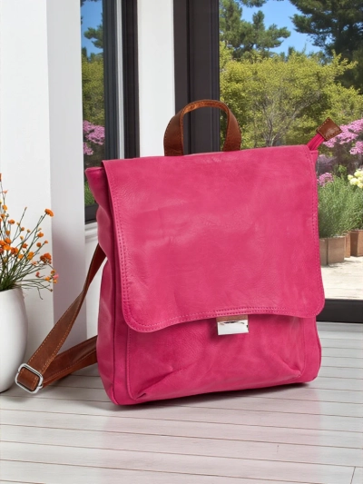 Royalfashion Damenrucksack aus Öko-Leder Klara