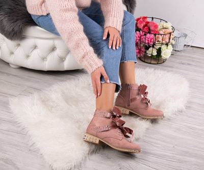 Рожеві сумки з шпильками Пейслі - Взуття