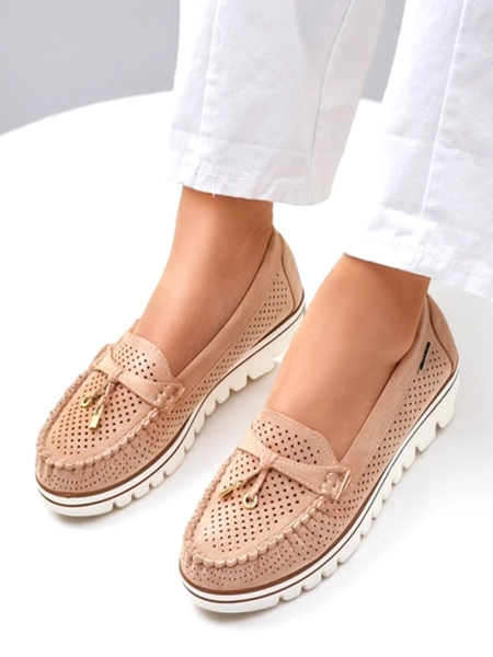 Royalfashion Damen Perforierte Loafers Elissas