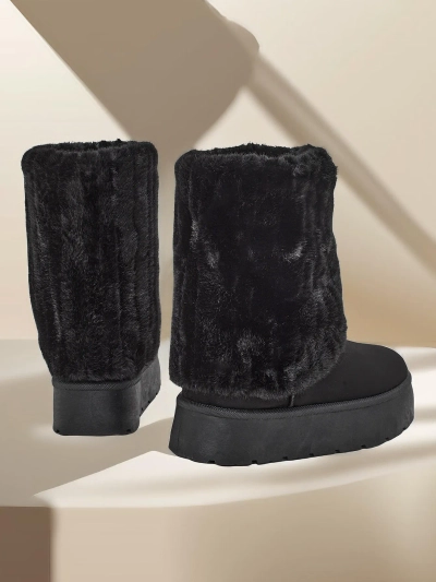 Royalfashion Damen Schneestiefel Rinemo