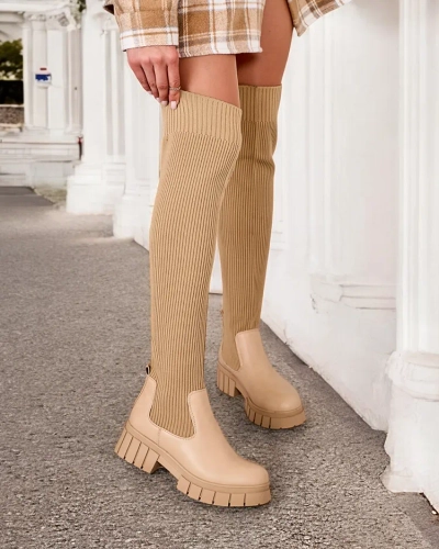 Royalfashion Damen Zorumi Schlupfstiefel