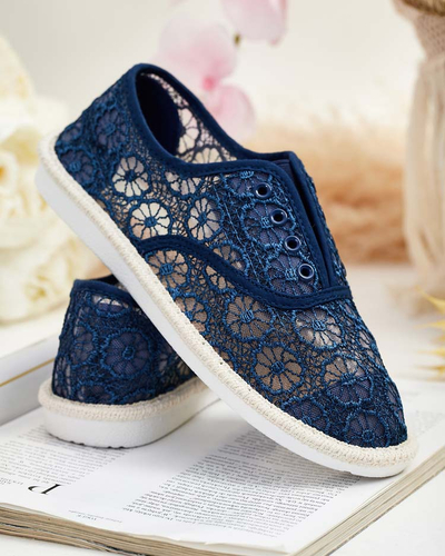 Royalfashion Damen durchbrochene Turnschuhe Nurram