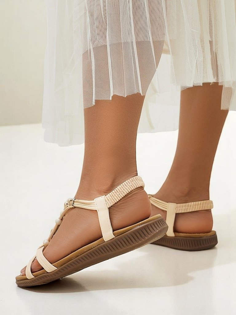 Royalfashion verzierte Damensandalen Imen