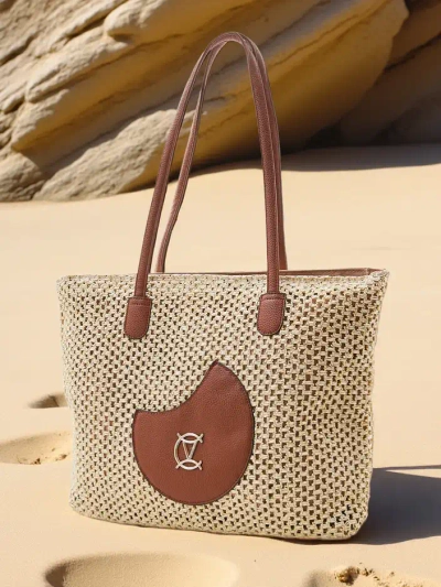 Royalfashion Große Strohtasche für Damen im Sommer