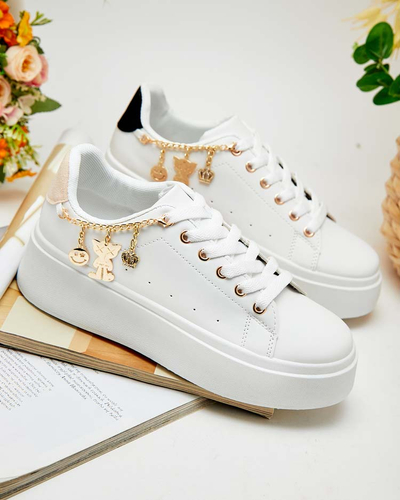 Royalfashion Sportliche Damen-Sneakers mit Gonemi-Verzierung