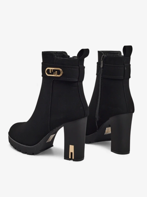 Жіночі ботильйони еко замшеві на підборах Tovia