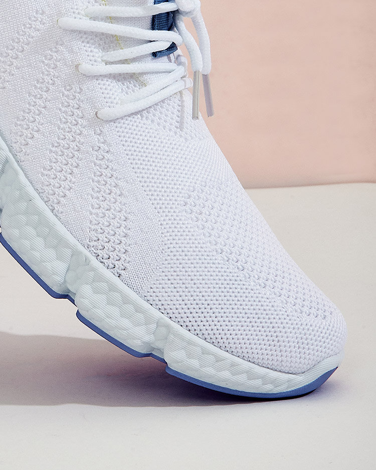 Baym Damen-Sportschuhe in Weiß und Blau - Schuhe