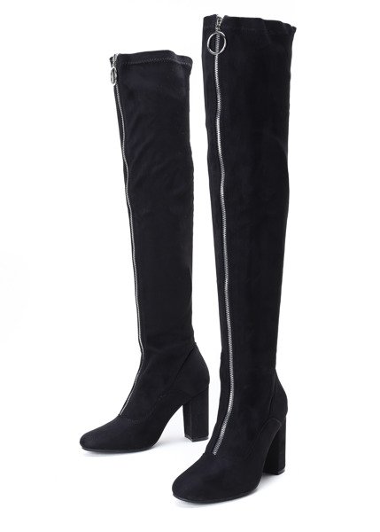 Чорні черевики на блискавці Layla - Взуття