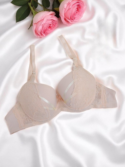 Royalfashion Damen BH mit Polsterung und Spitze BH Bella