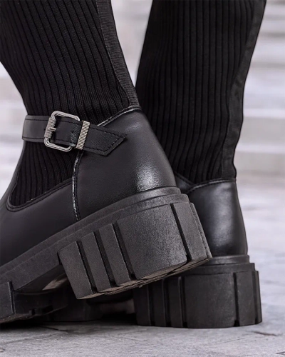 Royalfashion Damen Schlupfstiefel Bizirre