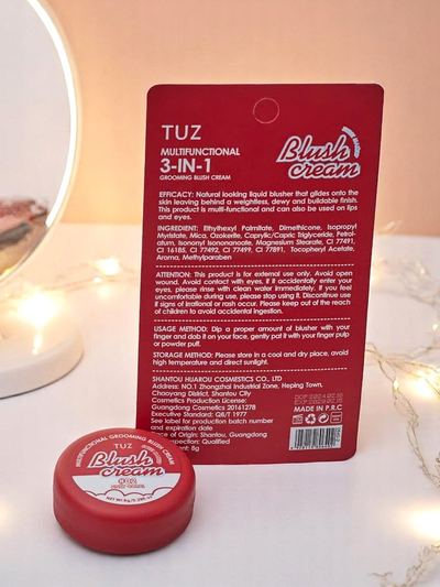 Creme-Rouge im Tiegel Pinky Coral