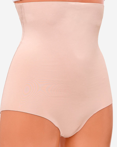 Royalfashion Beige Damen Höschen mit hoher Taille und Modellierung