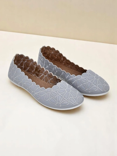 Royalfashion Floral Damen-Ballerinas Magerro