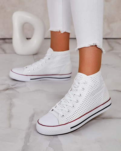 Royalfashion Damen Nimm durchbrochene Sneaker