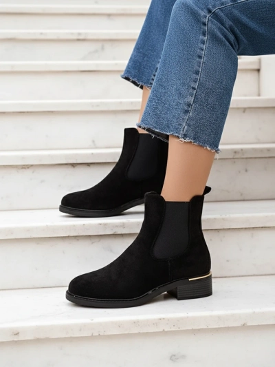 Royalfashion Damen Slip-On Stiefel Rizones