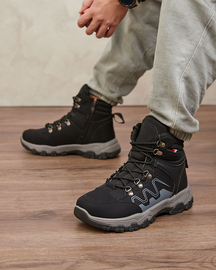 Royalfashion Black men's Xacefi trappers