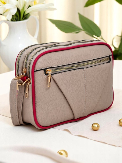 Royalfashion Kleine Damenhandtasche aus Ökoleder