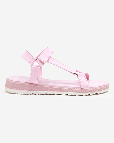 Lila, flache Damensandalen Hereris - Footwear